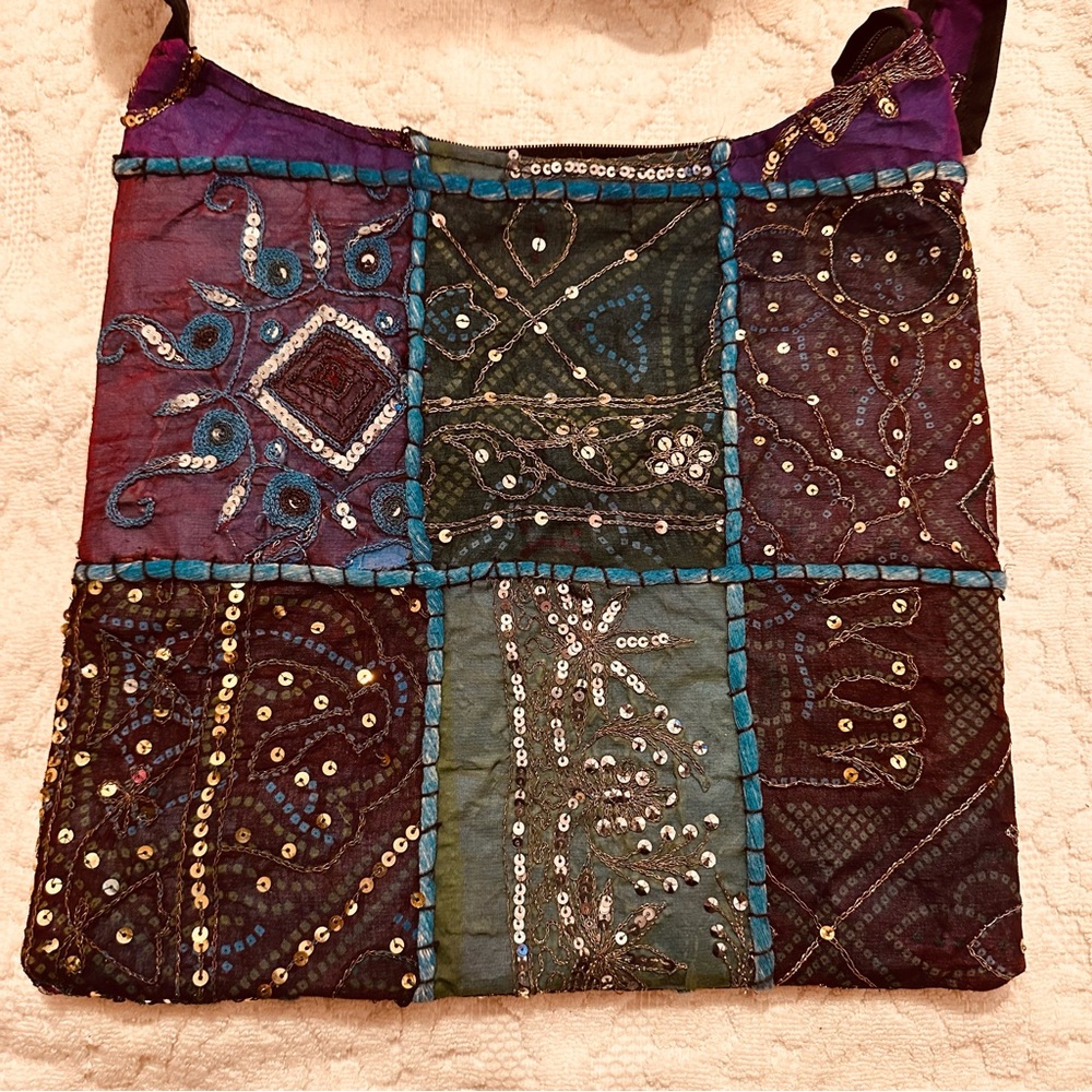 Vintage | Bag | Vintage Shoulder Sari Bag - Picture 15 of 15